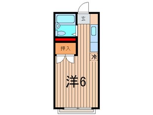 エステ－トピアカワベの物件間取画像